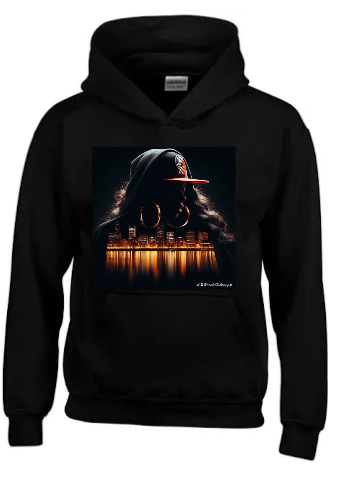 Portland Skyline Hoodie